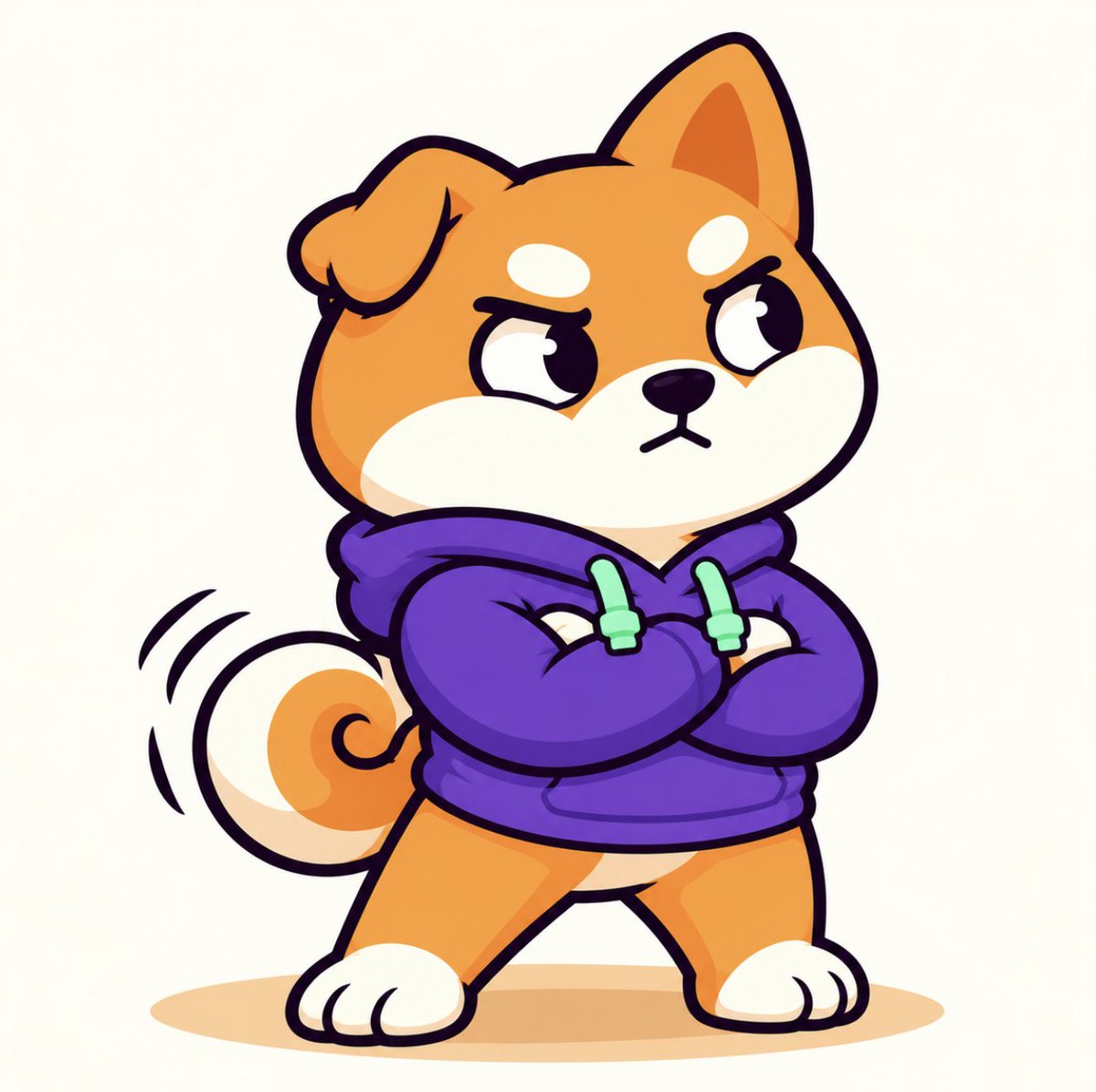 Shiblingx's tweet photo. Shibling’s been practising his serious face.

Unfortunately, his tail keeps giving him away.

solana:5YQYeEqfMWDY8uCaTTfwMqKQPpJn1jMwf1XU6okqWzRR https://t.co/EbN8KvxeAz