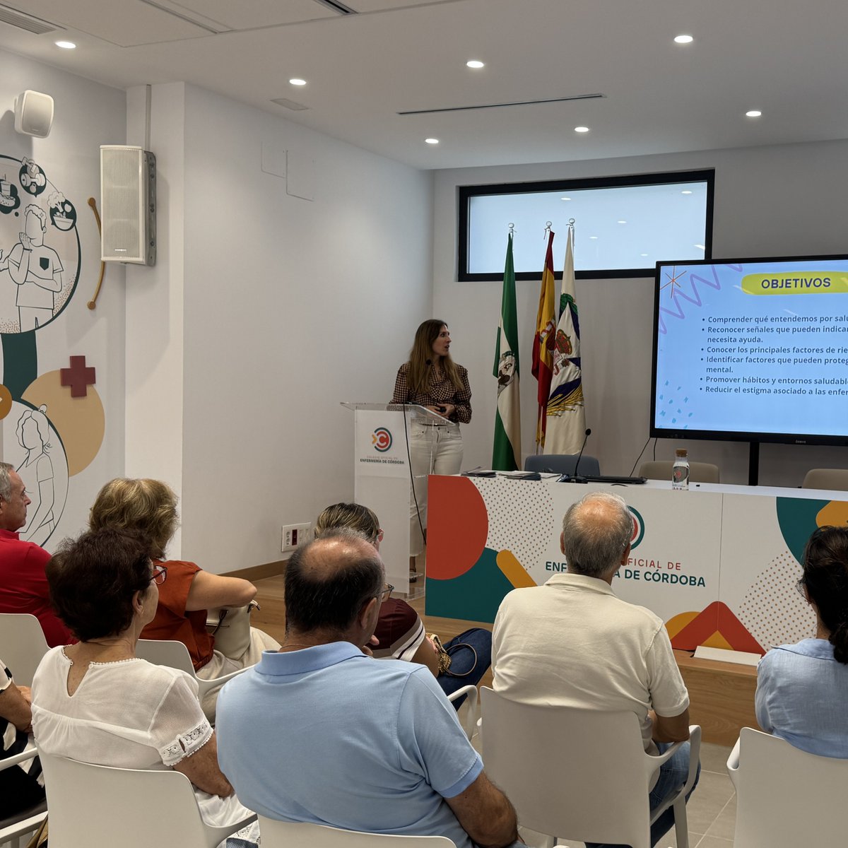 COECordoba's tweet photo. 🧠 Las claves para cuidar nuestra salud mental, en la #SemanadelaSaludMental del @COECordoba por el #diamundialdelasaludmental que se celebra el sábado. Las enfermeras especialistas Francisca Cañete e Inmaculada Suárez-Varela nos explican los pilares del bienestar emocional. https://t.co/SaP6lXaNxb