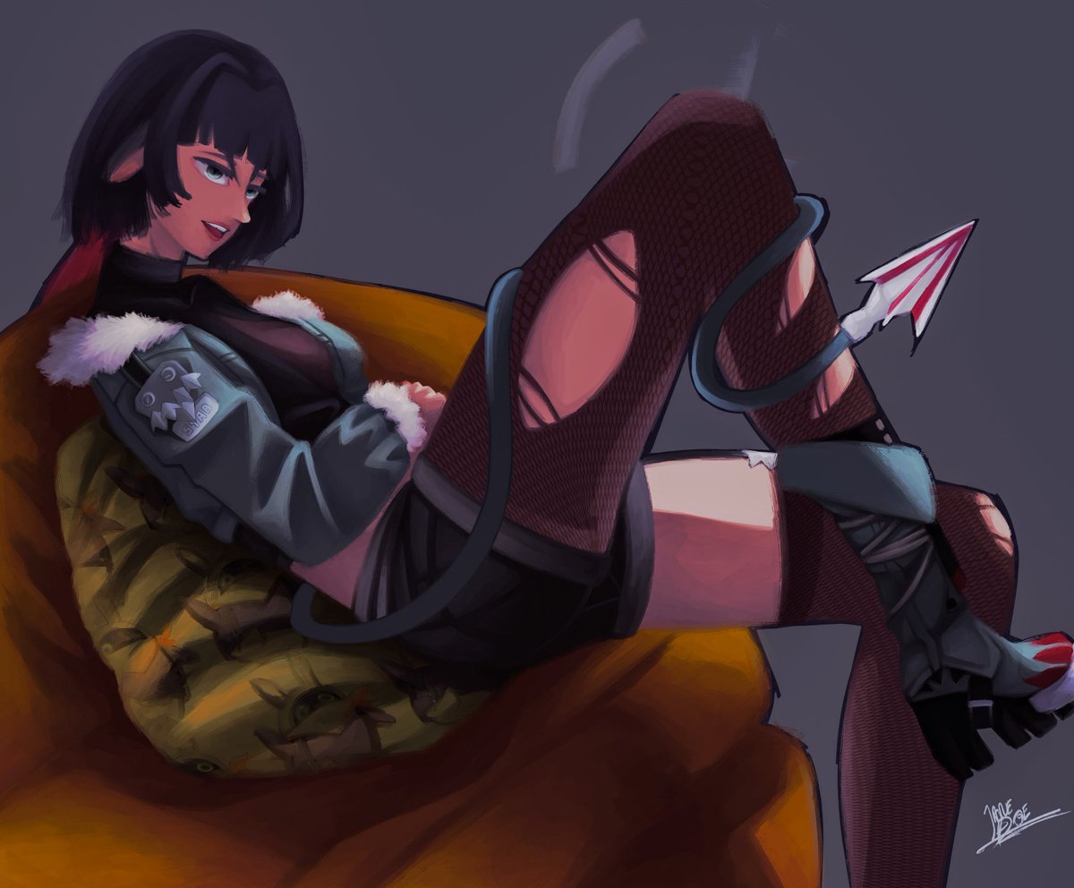 Sassan12l's tweet photo. Jane Doe ZZZ 

#fanart #zzzeroㅤ #zzzerofanart #janedoe #ilustration #artmoots #opencommis #vgenartist https://t.co/bveKvU35bY