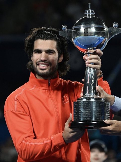 AlcarazProp's tweet photo. 27 career titles at 23 years old. https://t.co/VXpwEqVvPm
