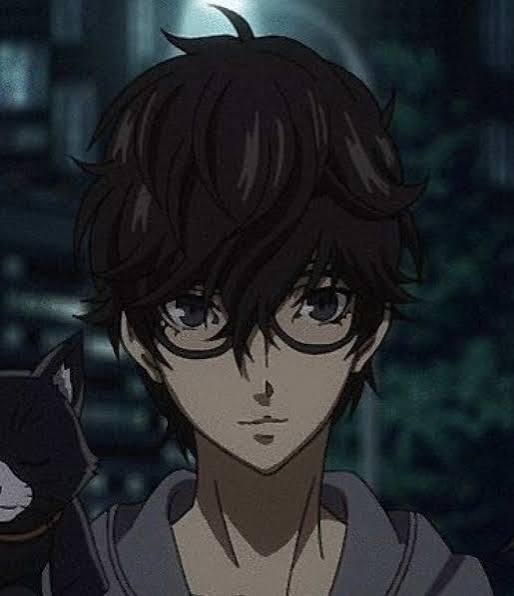 ilove_tvgirl_48's tweet photo. saw someone say that joker wears glasses because he doesn't wanna be intimidating.
there is nothing intimidating about him. He literally has the " :3 " face. https://t.co/T5VVXXgAUr