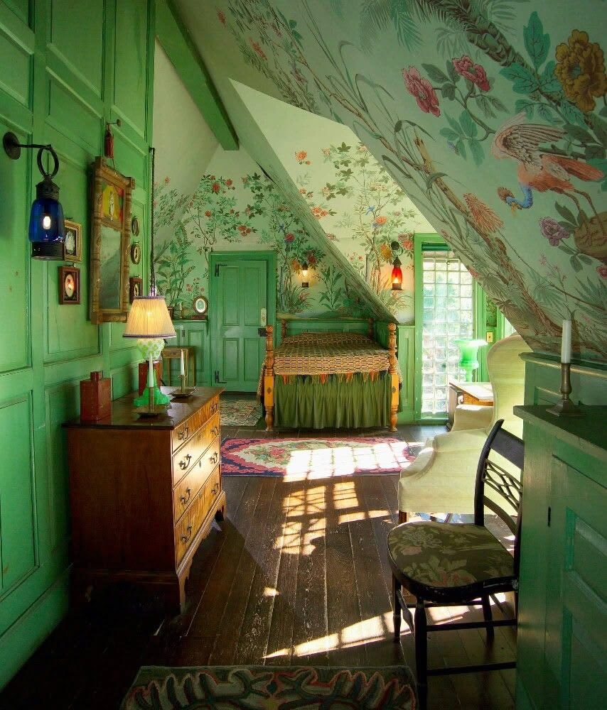 BluebellRaven's tweet photo. Beautiful bedroom by the American designer Henry Davis Sleeper (1878-1934), at Beauport in Gloucester, Massachusetts. https://t.co/bQ6F0GCW79