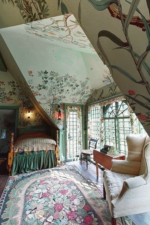 BluebellRaven's tweet photo. Beautiful bedroom by the American designer Henry Davis Sleeper (1878-1934), at Beauport in Gloucester, Massachusetts. https://t.co/bQ6F0GCW79