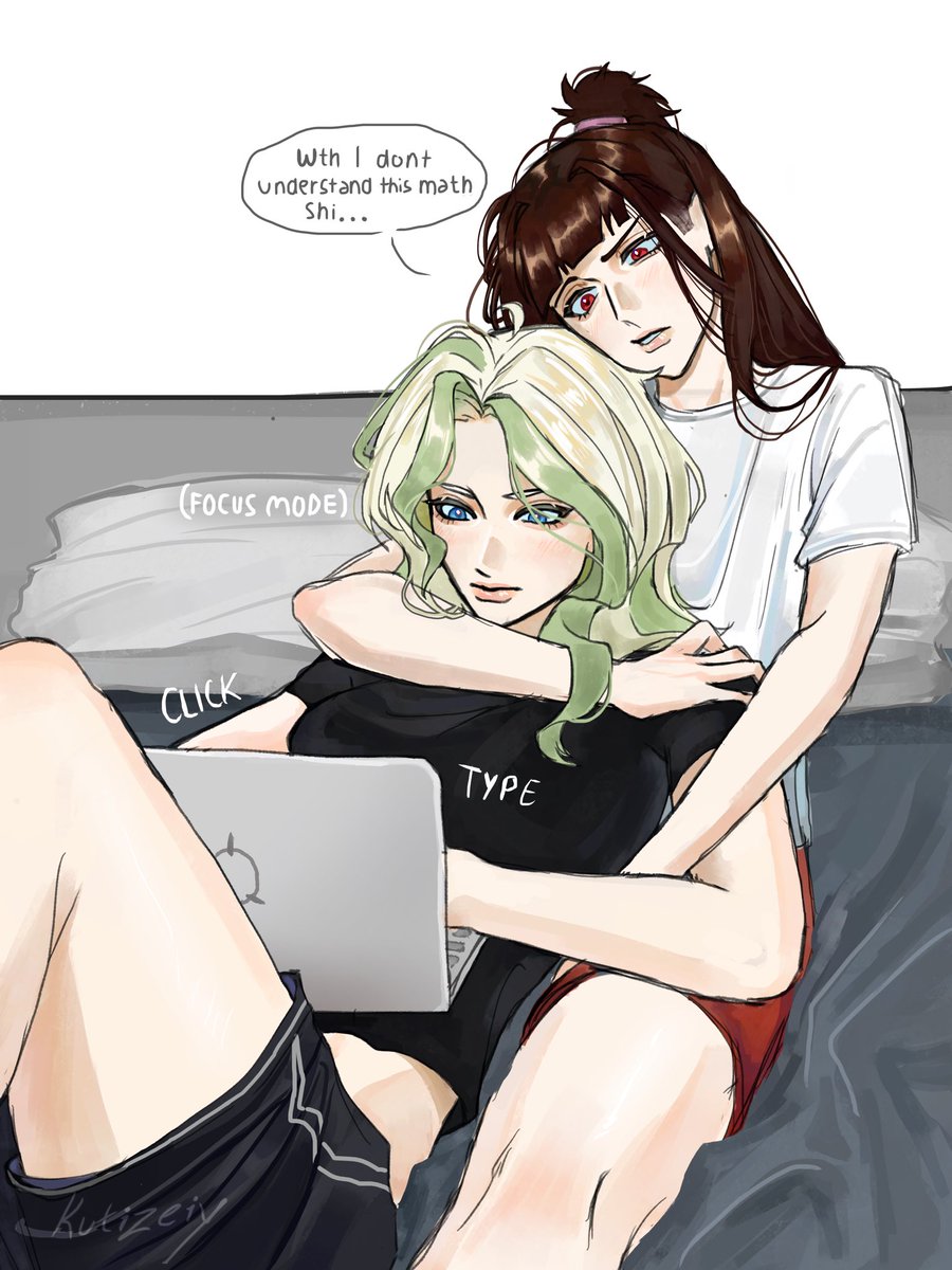 Kutizeiy's tweet photo. Busy Diana

(Finally being able to draw after hell months)
#wlw #Diakko https://t.co/olorb3CKjy