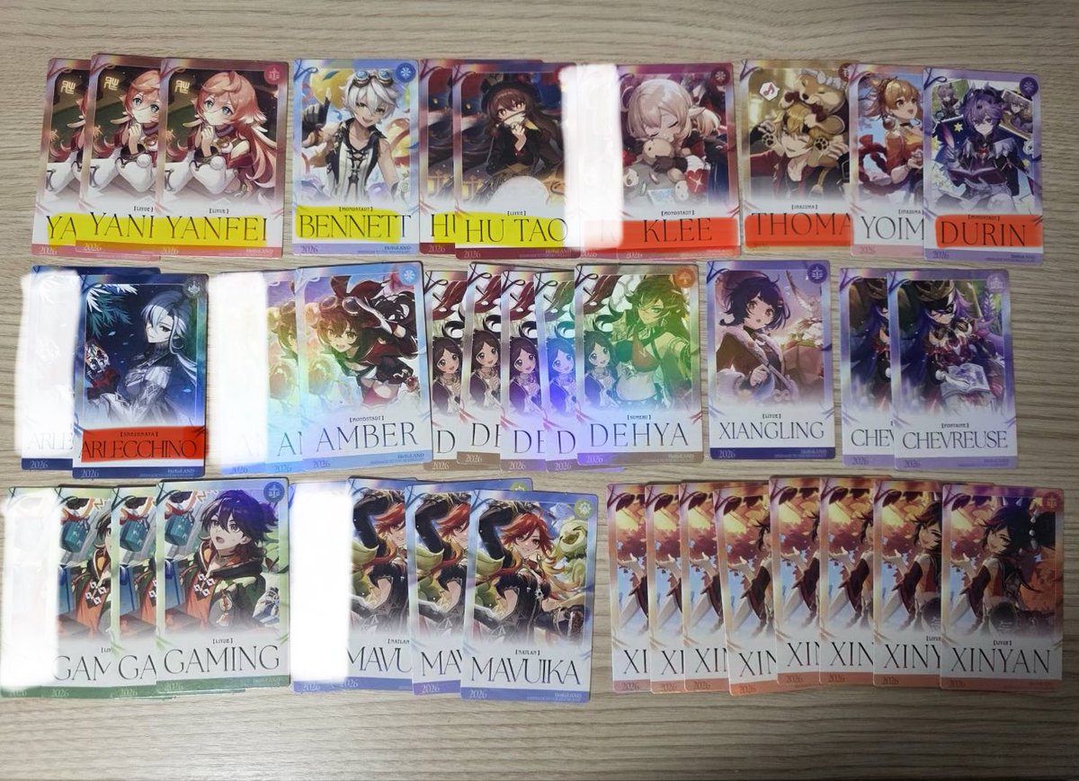 rina_trade0822's tweet photo. 交換 譲渡  原神 ホヨランド

条件等については引用元の通りです

一部お返事待ち、一部回答保留中ですが確定しているものを除いた残状況です

現在お声かけいただいている方も追加や変更などありましたら元ポストにお声かけください

よろしくお願いいたします🙇🏻‍♀️՞ https://t.co/heZaNMXm1M