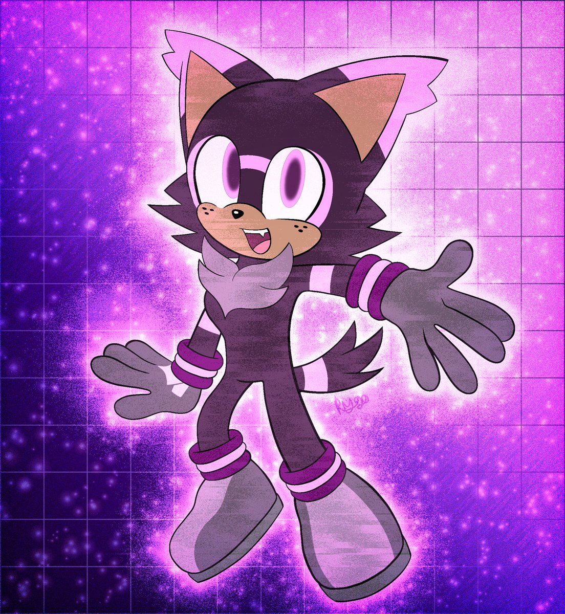 KygoMash46's tweet photo. Celestial Kitty returns💜✨
#SonictheHedgehog #SonicOC #SonicOCart https://t.co/e6HgeT3JYk