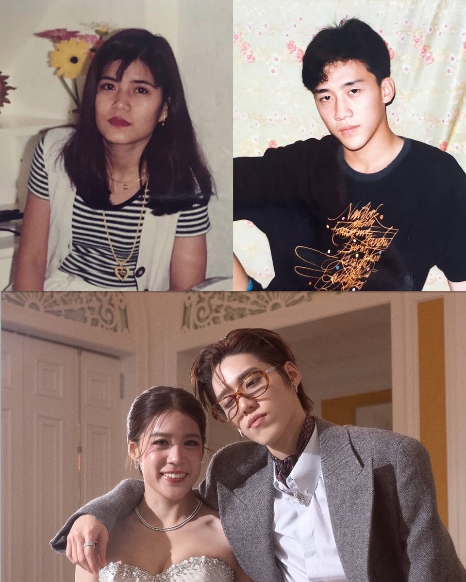 cincindango's tweet photo. DNA in the family is no joke. Mama, Papa, big sis, little bro, they are all so beautiful and lookalike. ❤️ https://t.co/QzS7op46Nz