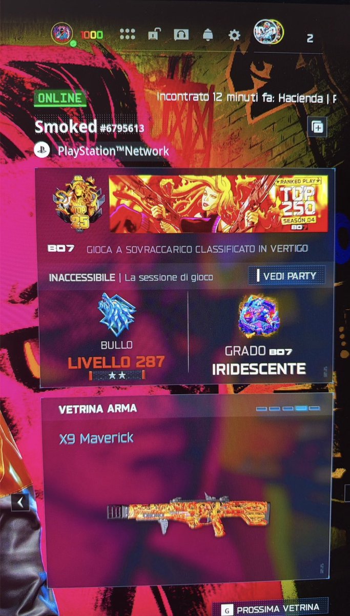 xDyl_'s tweet photo. Smoked#6795613

Blatantly Aimbotting on console 
@CallofDutyCM https://t.co/oHSJao889d