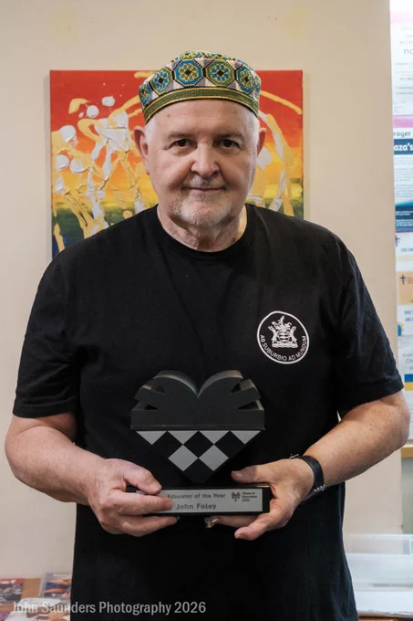 John Foley, 2026 FIDE Chess Educator of the Year