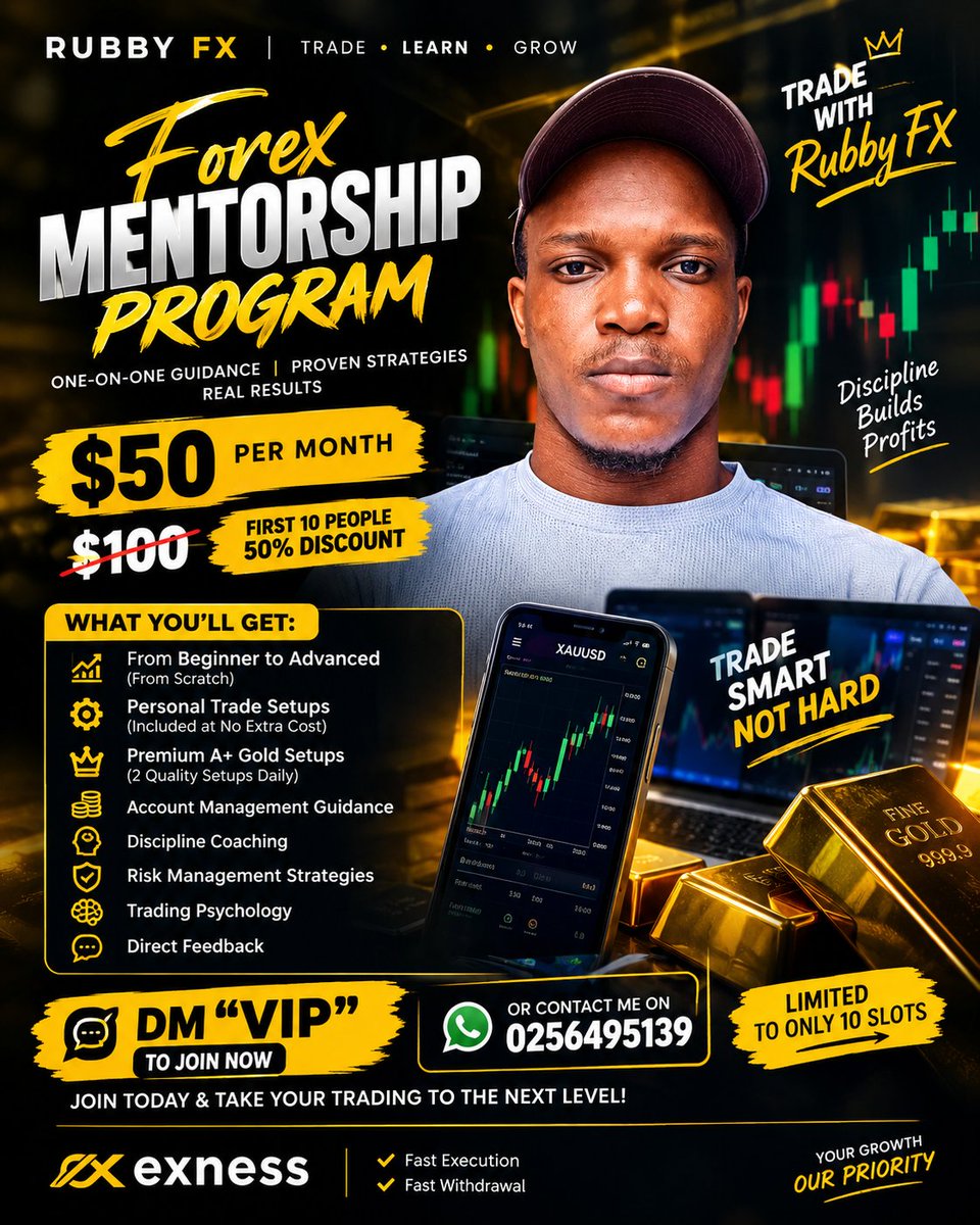 Rubbyfx12's tweet photo. Dm now to secured your spot 
#forex.                      
#forextrader
#xauusd
#trading
#fypシ゚viral https://t.co/y4kaG7tDdv