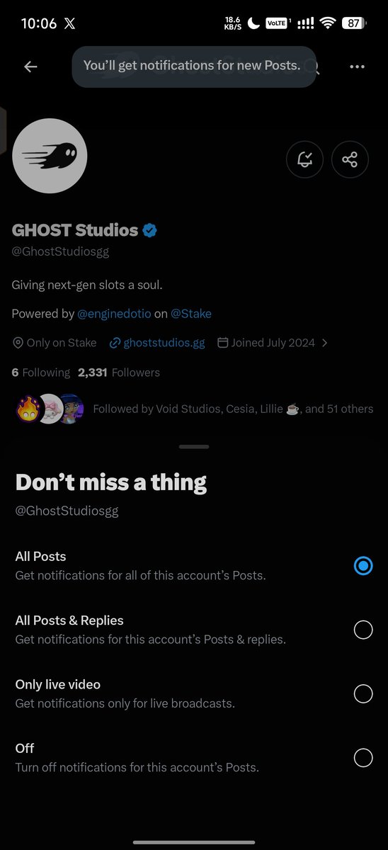 sachurei's tweet photo. @GhostStudiosgg @Stake @StakeUsa all done! followed on x and stake

stake: palabokzx https://t.co/VUlknEWKAU