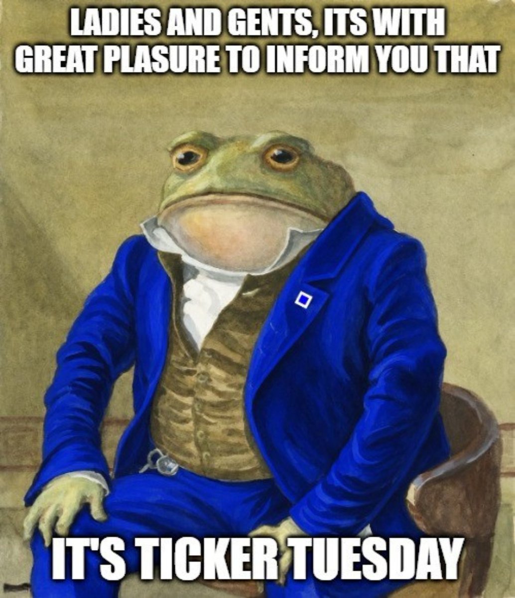 1CrypticPoet's tweet photo. it's that time again.  

say the ticker.  

rep your community. the one that's actually loudest gets the spotlight tomorrow.