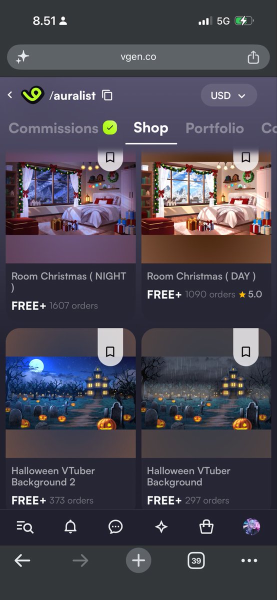 auralist_vyn's tweet photo. 🚨 FREE CHRISTMAS ANIMATED BACKGROUND 🚨

Hey VTubers!! 🎄
here’s a FREE animated Christmas VTuber background for you!

perfect to make your streams feel even more cozy & festive!! 

pls tag me if you use this VTuber background
download link below👇
#VGenArtist #VTuberAssets #Live2D