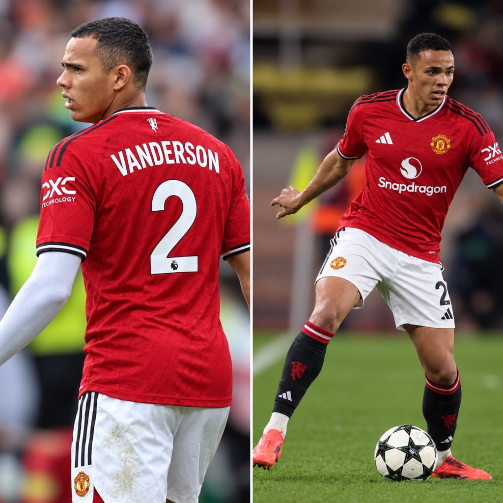 MrManUnited55's tweet photo. 🚨BREAKING:

Manchester United scouts have identified a new right-back target.👀

Vanderson is a very versatile full-back. United scouts watched the Monaco defender and were highly impressed by his ability. He is strong, energetic, and excellent both defensively and going forward.🔥🔴

Monaco value him at £40m, a fee United are reportedly comfortable with.💰