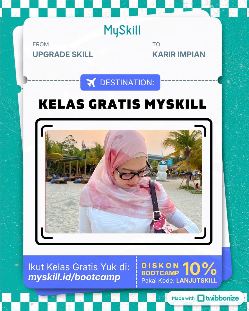 vialatteee_'s tweet photo. Halo! Aku Sovia, dan aku ikutan Short Class, sebuah program kelas gratis dari @myskill_id. Kelas ini menyediakan banyak topik-topik pilihan seperti Digital Marketing, Microsoft Excel, Data Analysis, UI/UX Design dan masih banyak lagi. https://t.co/3jTIf1BOpg