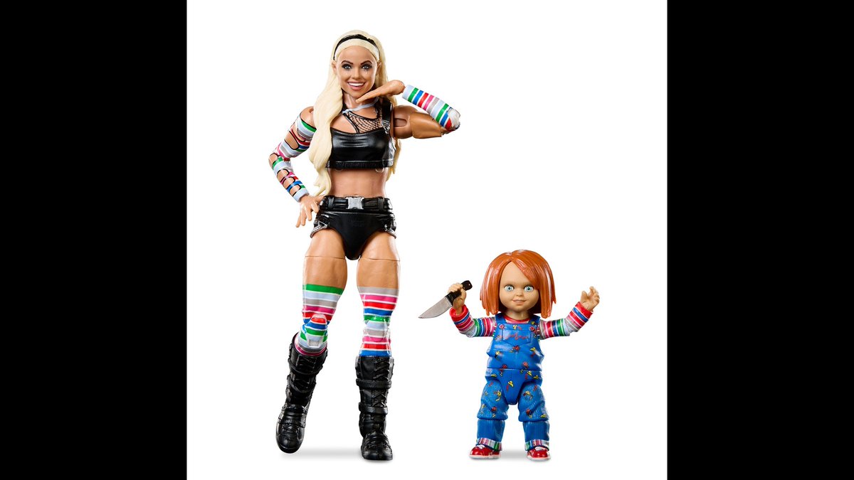 followtreasures's tweet photo. Liv Morgan and Chucky reunite in Mattel’s WWE Elite line. Swappable faces, a Good Guys backdrop and $65 US.
https://t.co/3ksi8B0peT
©2026 Mattel/WWE. Chucky © Universal Content Productions LLC. https://t.co/OuF9UeVNpk