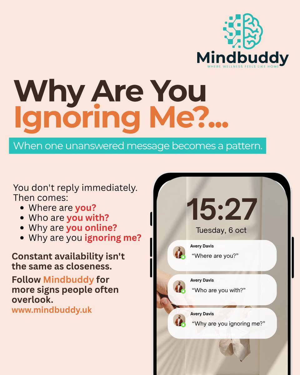 mindbuddy4u's tweet photo. when one unanswred message becomes a pattern https://t.co/02r1EJcIZq