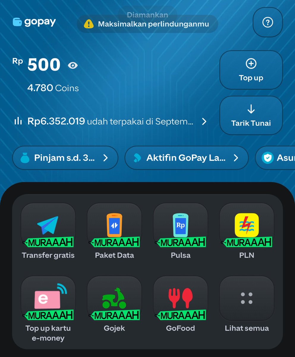 imanoubouuu's tweet photo. @ibnuaffan3bc2 mas mintak sangu, saldo ku sak ngene https://t.co/ZoIcIoLTYN