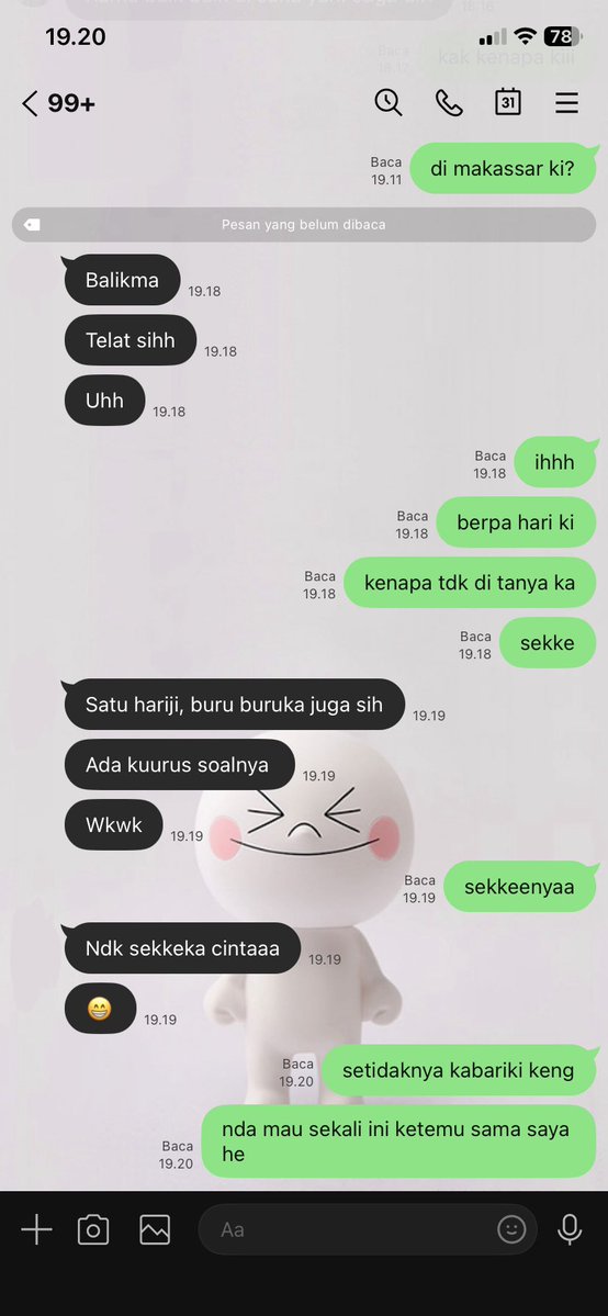 chocolatoss21's tweet photo. hehehe baruka berani chat ii gang🤗 https://t.co/wvSPWlBFyD