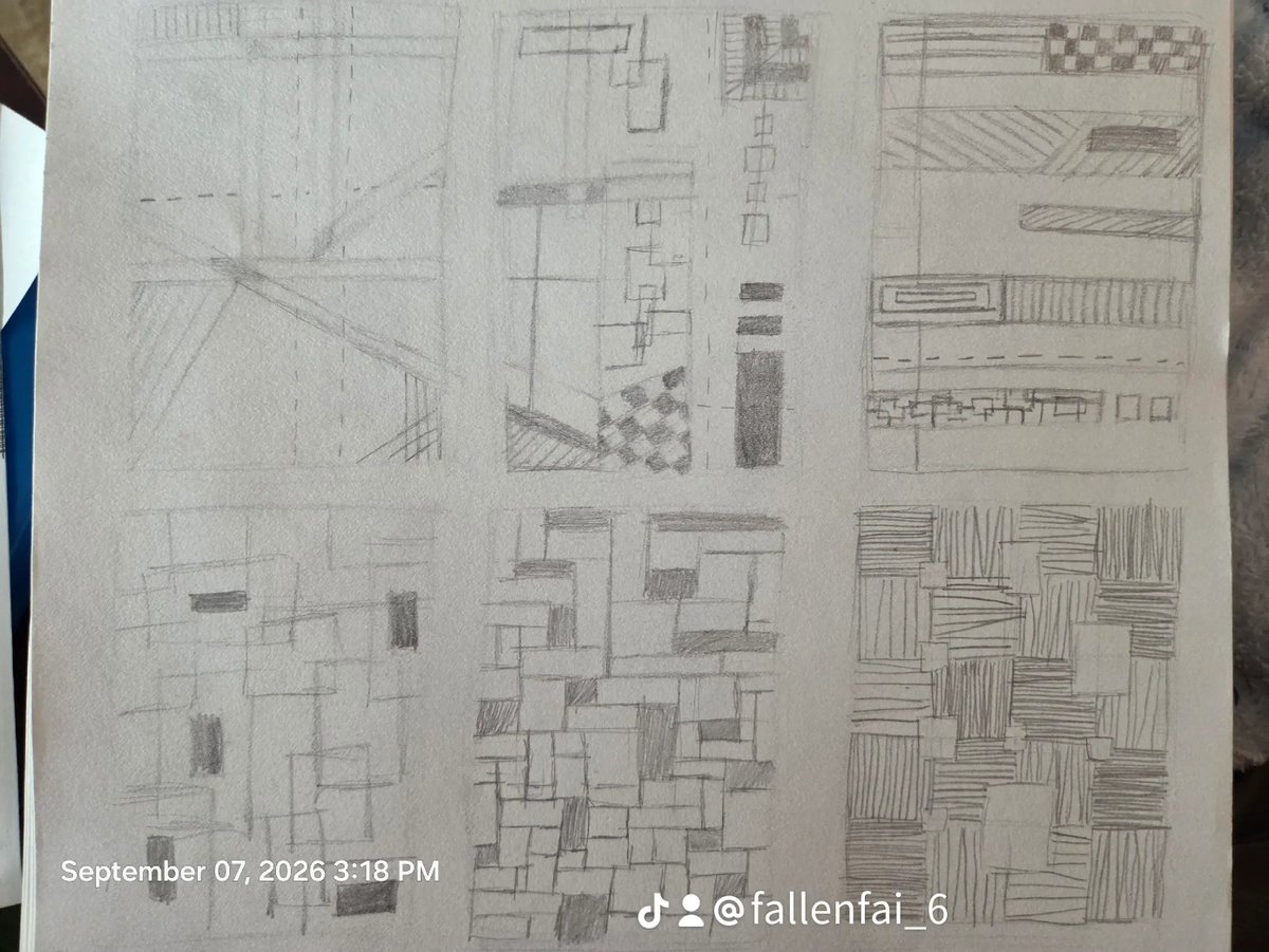 fallenfai_'s tweet photo. Thumb nails vs final drawing for art 101 pt1
#artisitsofX #minimalismart #abstractart https://t.co/vdCQJ6kdsu