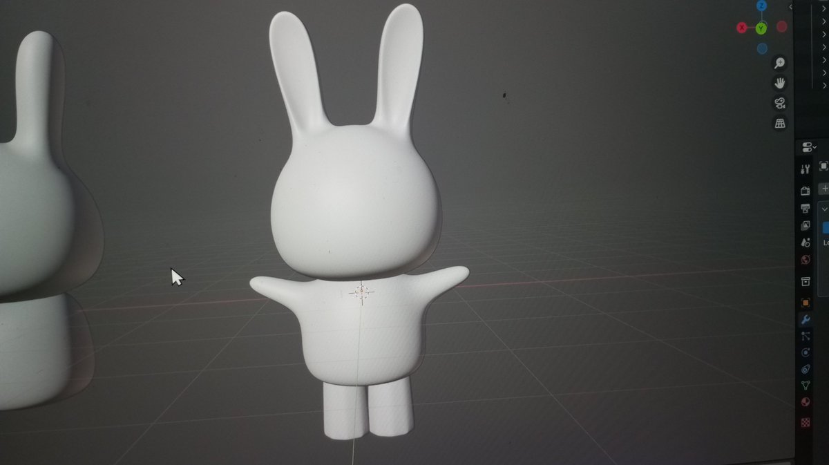 moonlightdrawsx's tweet photo. 3D rabbit blender practice
#3d #ArtistonX #blender #digitalarts #3dblender #3dmodel https://t.co/BNiKXHwsSV