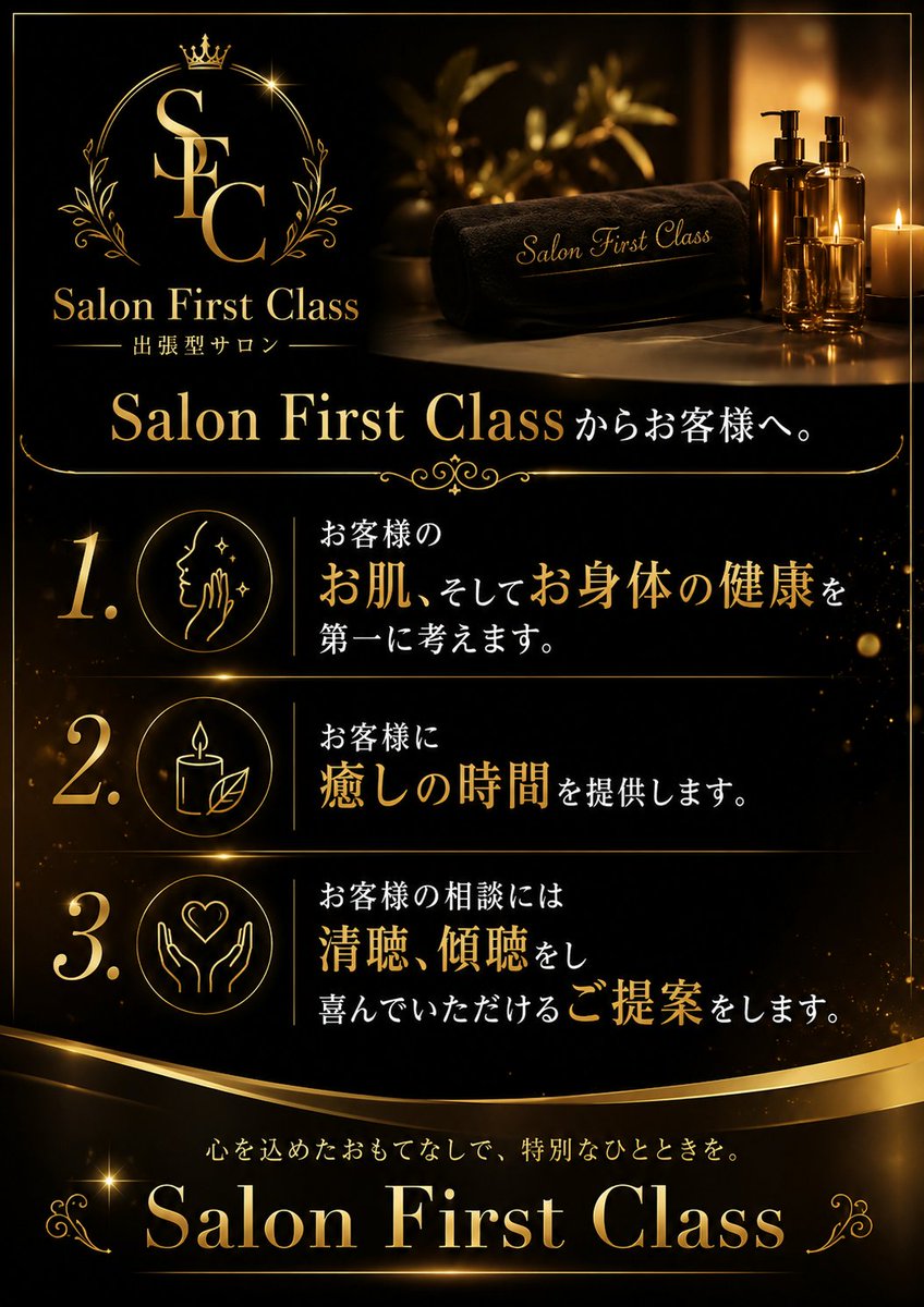 Akira_Ruiz00's tweet photo. こんにちは☀
Salon First Classです🧖‍♀️
当店からお客様��のお約束です😌
施術のご予約はDMでお問い合わせ下さい😁
#ゲイ #バイ #LGBT #エステ #美容男子 #完全予約制 #出張費型 #福岡 #北九州 #美容 #オイルマッサージ  #筋トレ男子 https://t.co/t4pPikmacQ