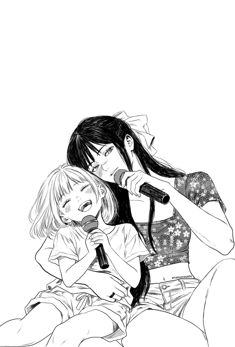 thedozywords's tweet photo. The pic Utahime sends Gojo when he's away on a mission (and missing his family) 🥺 🎶 

Here's a quick way to fuel my art: ☕ https://t.co/ojOY0Ieu6f

#gojohime #gouta #satohime #gojo #utahime #jjk https://t.co/OM04a3o3GV