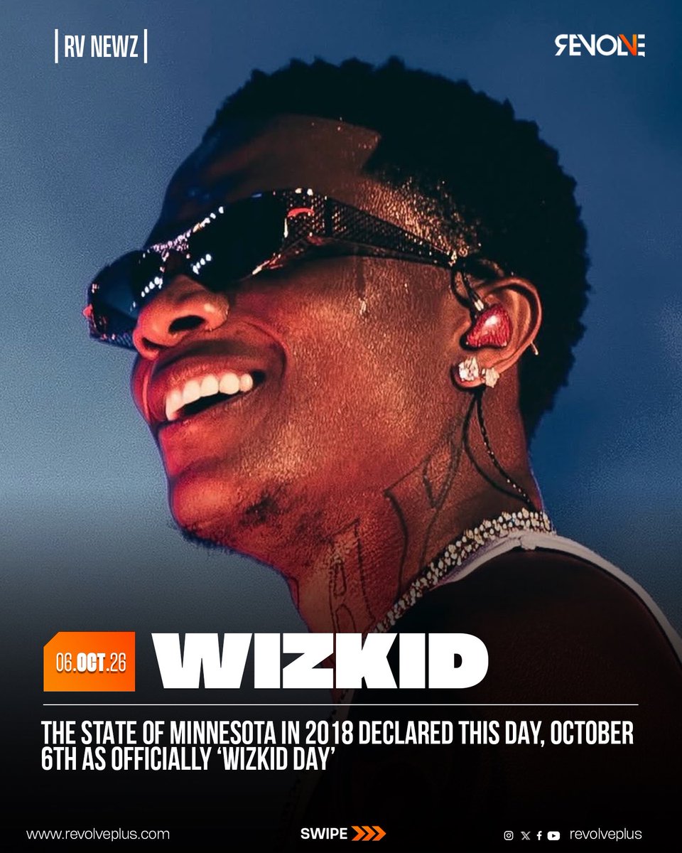 RevolvePlus's tweet photo. Happy Wizkid day in Minnesota

#revolveplus #wizkid #minnesota https://t.co/lW3ghgCha5