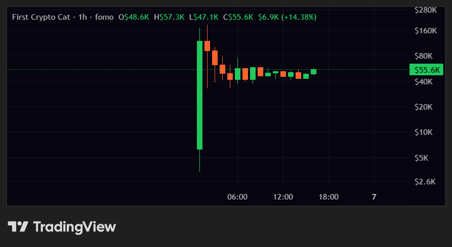 cryptozenoX's tweet photo. As website goes live...

Chart also looks ready to fly...!

solana:6HEDwKSR1UpV8dJW7sVjFQoh2UnXKCZZCWi8uZVgpump - First Crypto Cat https://t.co/osKZbHdigr