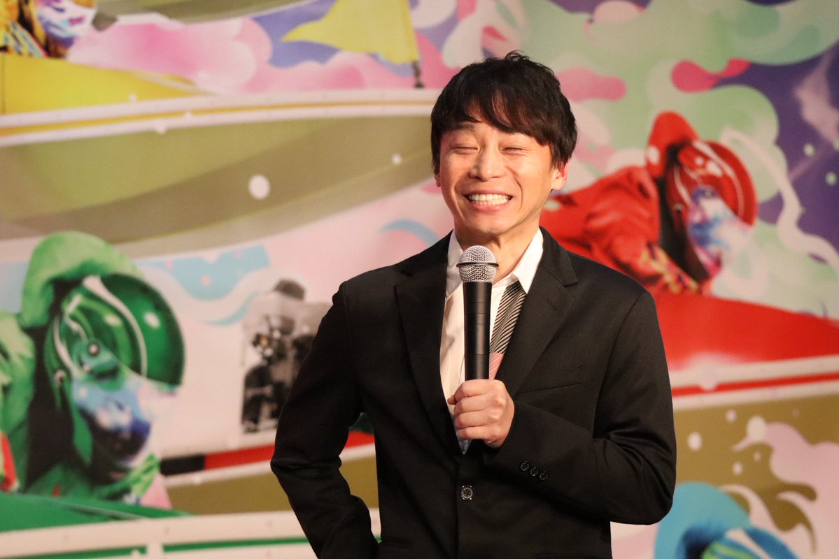 b6_suminoe's tweet photo. 🏇JRAジョッキー #池添謙一 騎手トークショー！

競馬やボートレースについて、たっぷりトーク🎤

今後のGⅠシーズンに向け、
「4年も勝っていないので、GⅠを獲りたい」と力強く意気込みを語っていただきました🔥

池添騎手、ご来場いただいた皆さま、ありがとうございました！

#ボートレース住之江 https://t.co/oNaB6JfzDi