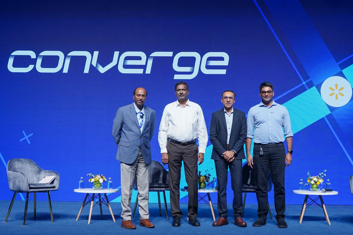 ideaforge_tech's tweet photo. As #AI becomes part of vehicles, robots and autonomous systems, its value will depend on how reliably it performs in the environments where people use it. Moving from a working prototype to dependable deployment requires engineering that accounts for imperfect data, hardware constraints, limited connectivity and changing operating conditions.

At #WalmartConverge2026, our Co-founder and CEO, @ankit_ideaForge, joined the panel “Beyond the Screen: Intelligence in the Physical World,” alongside Prof. Suresh Sundaram (Indian Institute of Science) and Sangeeth S. Nambiar (Bosch). Moderated by Rao Grandhi (Walmart), the discussion explored the requirements for building and deploying #PhysicalAI systems that people can trust.

At ideaForge, these questions are central to building #AutonomousAerialSystems around the needs and constraints of a mission. Perception and decision-making must work alongside timely responses, safe recovery and human oversight to deliver dependable capability in the field.

#AutonomousSystems #ideaForge