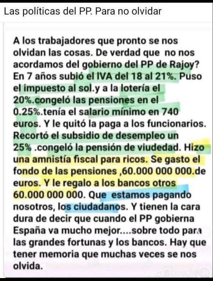 jaarrogante's tweet photo. @josevico4 Esos fachapobres que votan a la derecha extrema y a la extrema derecha, que luego no digan que les han engañado que no sabían nada !!!
Lo jodido de esto es que lo sufriremos y pagaremos todos !!

¡¡ SU PUTA MADRE !! https://t.co/BwEb1l0XiP