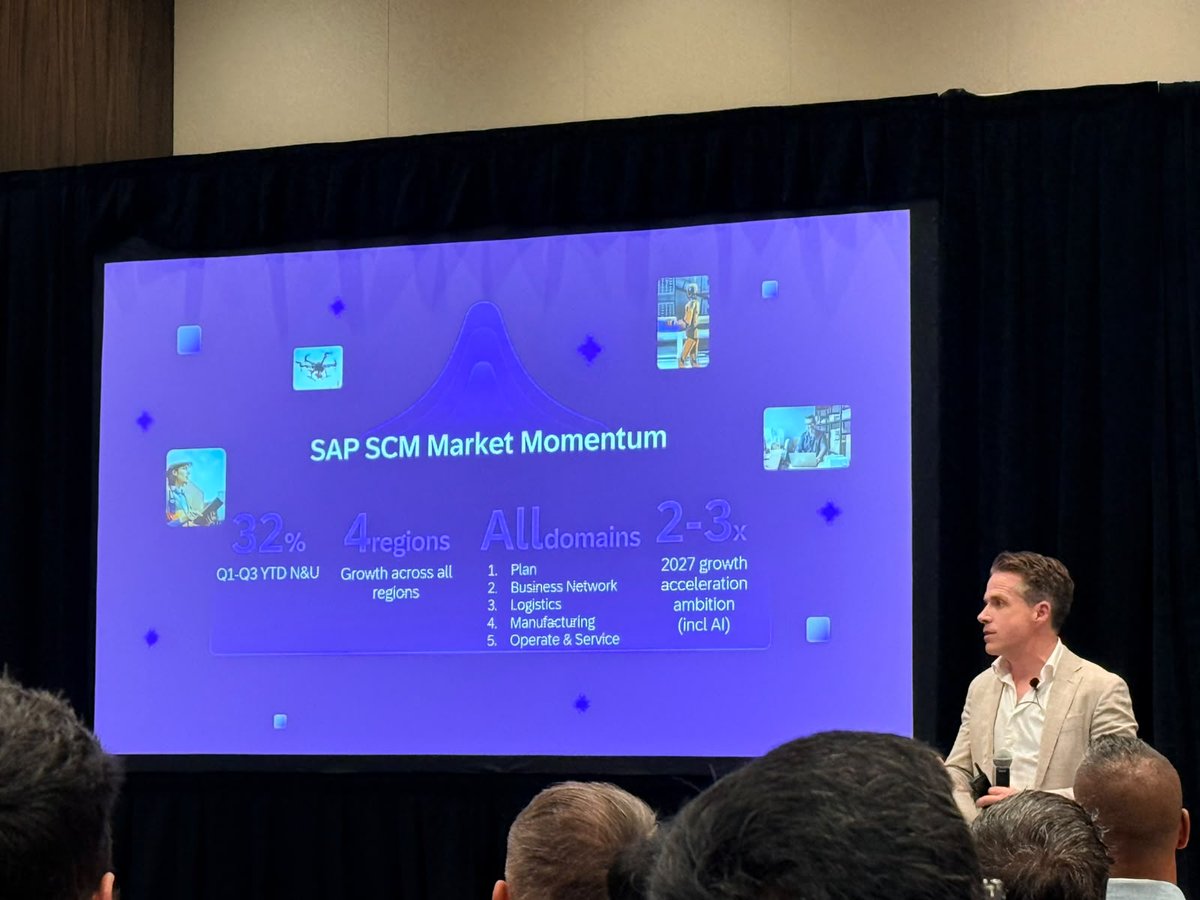 YASH_Tech's tweet photo. YASH Technologies is at SAP Connect 2026 in 💭 📌 Las Vegas, bringing together transformative expertise in SAP SuccessFactors, Supply Chain, and Business AI. 

Our specialists will deep dive into how global organizations are seamlessly navigating today’s extremely dynamic business environment with solutions built to suit their evolving needs. Stop by Booth #6114 to meet our experts and discuss what’s next for your business.

#YASHTechnologies #SAP #SCM #SupplyChain