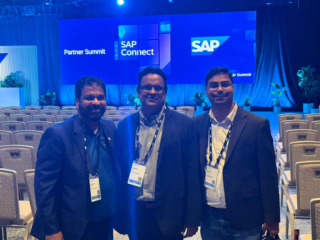 YASH_Tech's tweet photo. YASH Technologies is at SAP Connect 2026 in 💭 📌 Las Vegas, bringing together transformative expertise in SAP SuccessFactors, Supply Chain, and Business AI. 

Our specialists will deep dive into how global organizations are seamlessly navigating today’s extremely dynamic business environment with solutions built to suit their evolving needs. Stop by Booth #6114 to meet our experts and discuss what’s next for your business.

#YASHTechnologies #SAP #SCM #SupplyChain