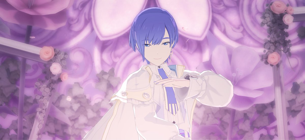 fish0096_art's tweet photo. ブルフェス兄さんが美し過ぎてスクショ止まらんのです
 #KAITO https://t.co/buzGS1Wpkh
