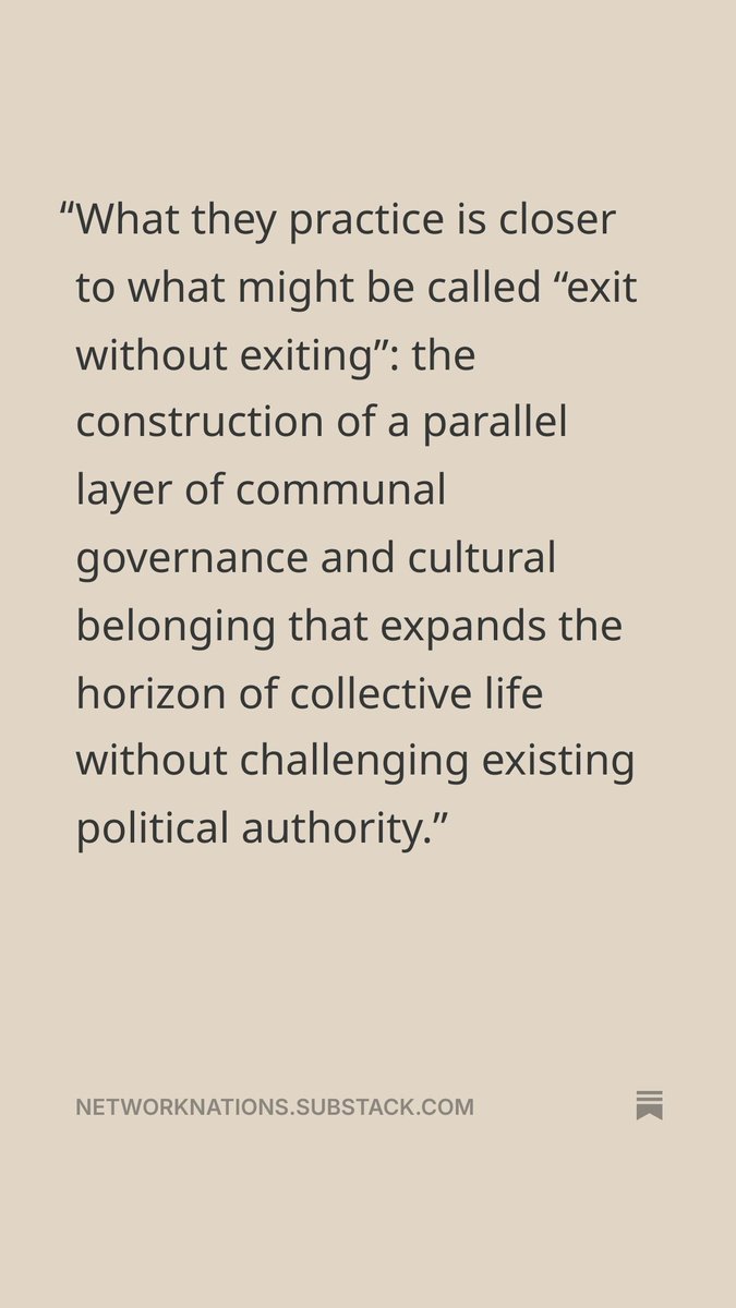networknations_'s tweet photo. 🐦‍🔥 Our latest post is out! Helena Rong explores SeeDAO as an experiment in “exit without exiting” and institutional complementarity. 

She examines SeeDAO as a translocal community developing its own governance, shared meaning, and cultural infrastructure while remaining embedded within existing political systems.

📍 https://t.co/jm9G5srkwN