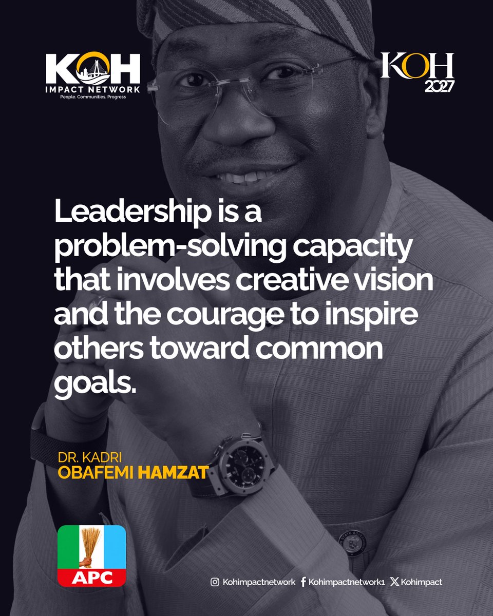 kohimpact's tweet photo. A vision for progress. The courage to lead. The capacity to deliver.
#kohimpactnetwork https://t.co/F69eKQX7pm