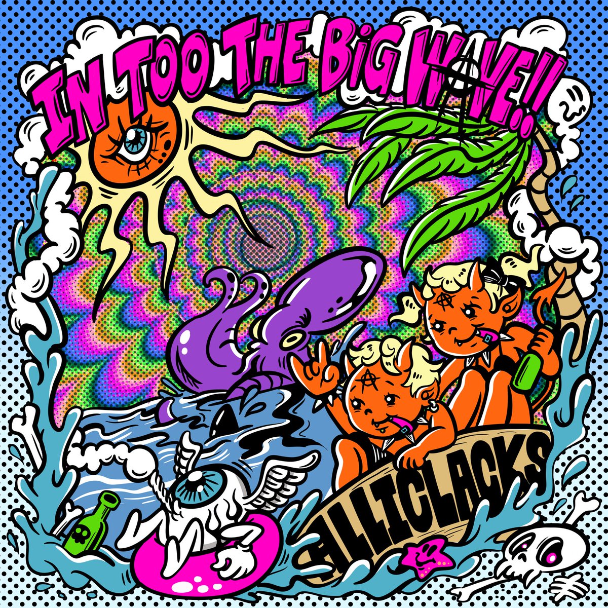 A_I_C_official's tweet photo. 【🌊🏄サブスク解禁🏄‍♂️🌊】

10/7 0:00より、1st Mini Album "In too the Big Wave!!" が各種サブスクリプションサービスより配信開始！！！！！！❤️‍🔥❤️‍🔥

俺たち初の全国リリース！！！
ジャケットも新曲も全部全部こだわりまくった最新作🌊🌊🌊
この波に乗り遅れるな🫵

🔊音源はこちらから
https://t.co/0Pii16raEl