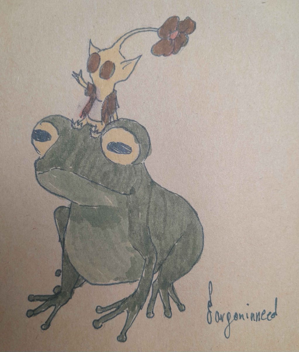 ArgonInNeed's tweet photo. #weaktober day 5: frog (forgor to post again lol)
#weakhero https://t.co/GIaDHZXZFb