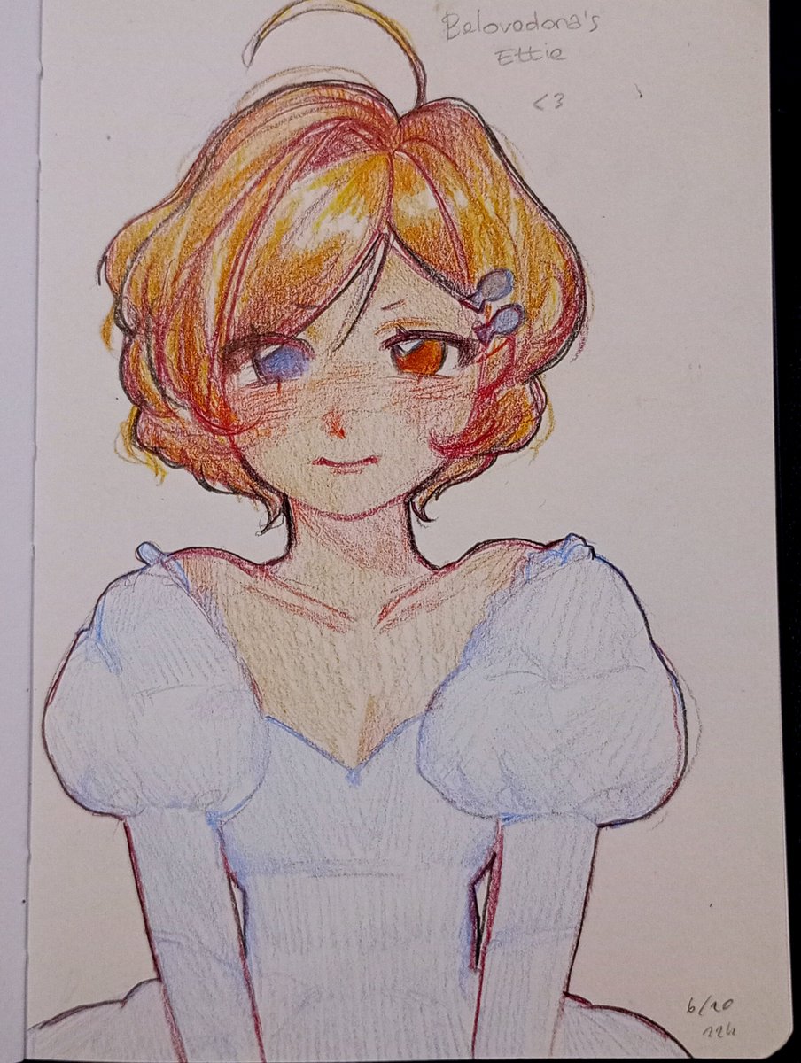 mainkoyu's tweet photo. I drew your daughter during my break @belovedona (⁠；⁠^⁠ω⁠^⁠） https://t.co/ZbiM6vfeBC