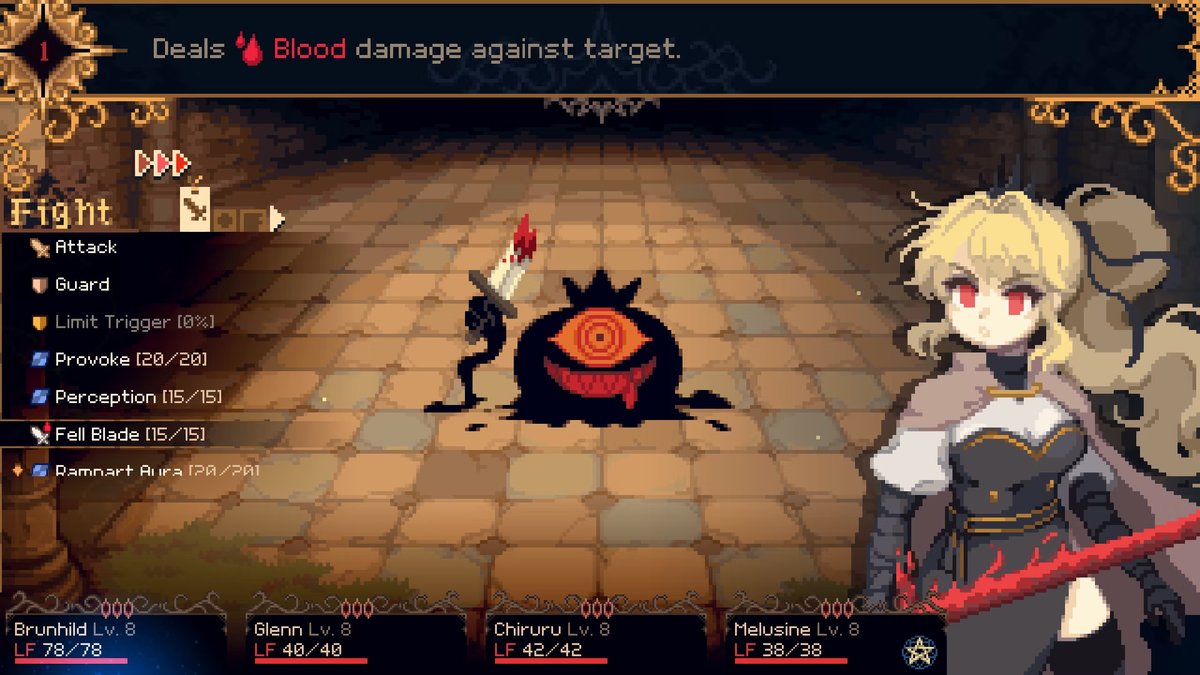 4GamerNews's tweet photo. 「Momodora」シリーズの開発者rdein氏が手掛ける，ター��制ダンジョン探索RPG「Record of Dorathia」が発表に
https://t.co/CPHJixkalI

rdein氏は，「クロノ・トリガー」「ファイナルファンタジー」「世界樹の迷宮」「ポケモン金・銀」などに影響を受け，長年の夢だったRPG開発に挑戦 https://t.co/MjrjfQ4rwk
