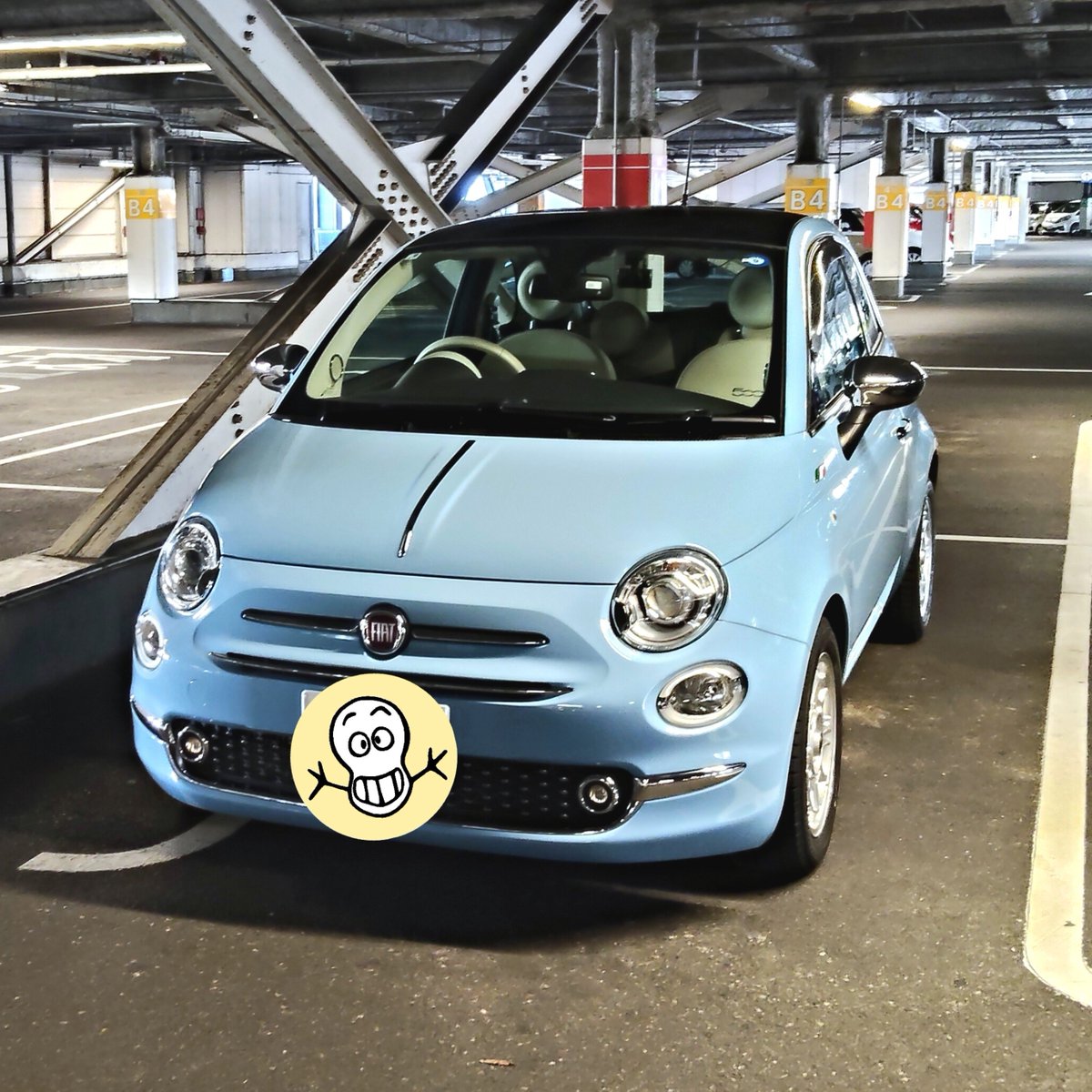SAS_YUZU's tweet photo. ついに納車した
憧れのフィアット500！ https://t.co/WSnFpRzl1W