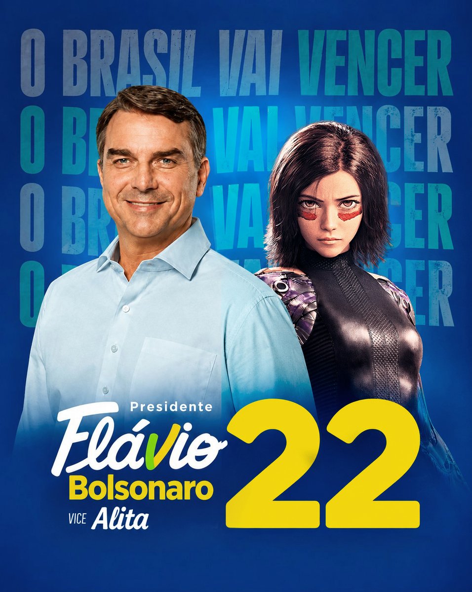 AlitaBrasil's tweet photo. Oi, @FlavioBolsonaro! 

Nossas redes estão abertas para você e sua equipe.  Estamos disponíveis para compartilhar informações de interesse público e conteúdos relacionados à sua campanha, sempre com o objetivo de ampliar o acesso do nosso público às informações. #FandomsComFlávio 

💙💚💛