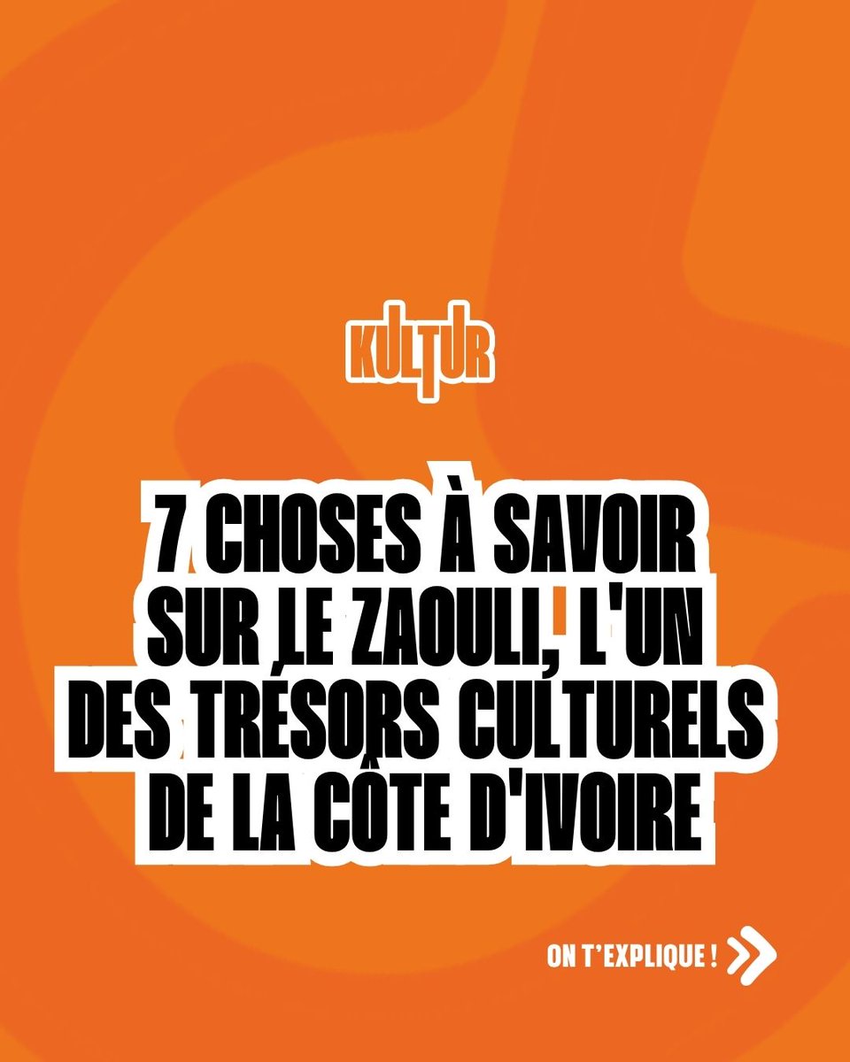 OnDiKwaOfficiel's tweet photo. On reconnaît ses pas dès les premières secondes. Mais connais-tu vraiment l’histoire du Zaouli ? Cette danse des communautés Gouro cache plusieurs choses que beaucoup ignorent. On te raconte tout.
#ODK #OnDiKwa #Zaouli #CotedIvoire #Gouro #CultureIvoirienne https://t.co/4RnVUQBCiS