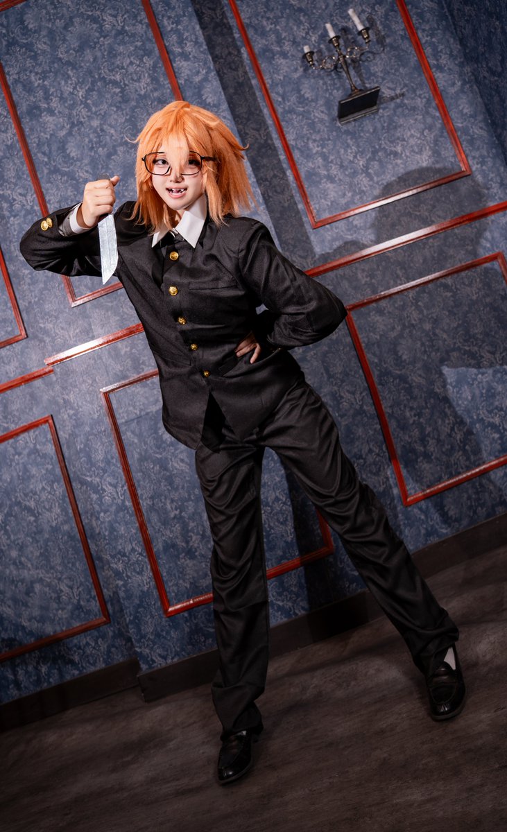 4sBi8oHBSM91837's tweet photo. ※cosplay､R/a/n/f/r/e/n/-Randal

「wow!This is a Fun 
　　　　game, Sebastian?
　　　　　　　Let's keep going!!!」 https://t.co/7y1N4XXSJI
