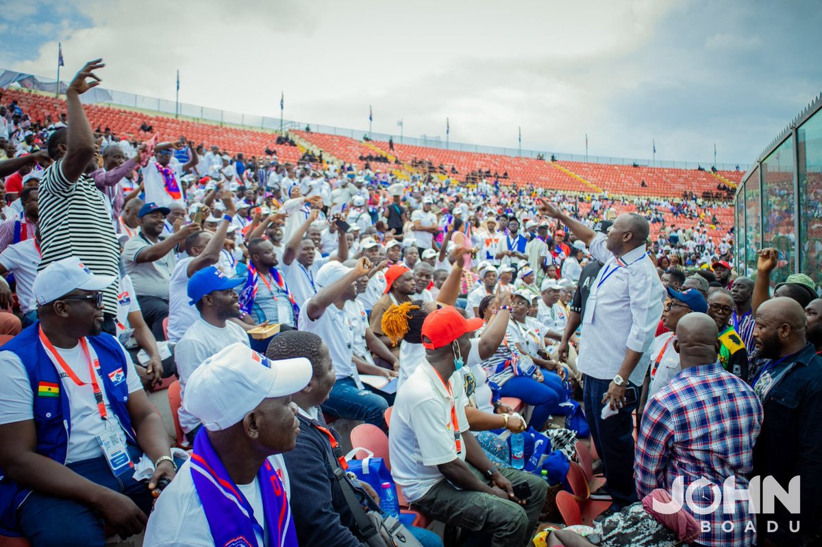AgbelimorK59060's tweet photo. JB is for the people and the people are solidly behind him❤️❤️❤️
The campaign is over. Now, the real work begins.
Together, we shall build a stronger, more united and victorious NPP.
Thank you, NPP delegates. Thank you for believing in John Boadu.
#JohnBoadu https://t.co/Eb9ThsjOpV