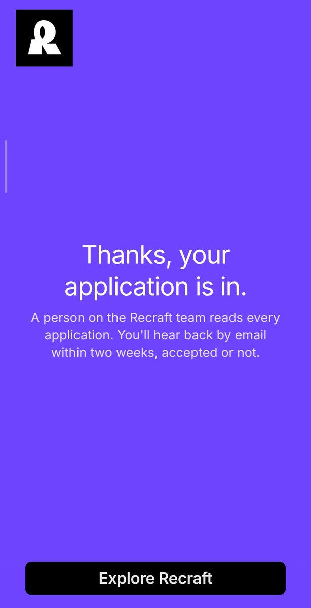 SamPeterToT's tweet photo. Just applied to become a @recraftai Creator Partner.

Excited to explore the new models, push them creatively, and see what’s possible when AI isn’t just used to generate images but to build stronger visual stories and brand creative.

Let’s see what we can make. https://t.co/EVsqCJK6Uq