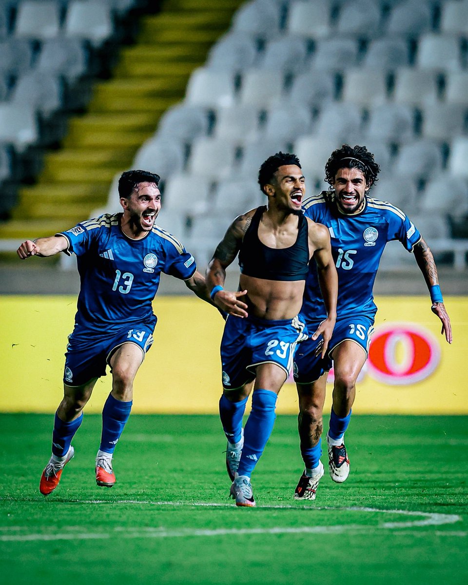 SteveKountourou's tweet photo. Greece &amp; Cyprus this international break 🇬🇷🤝🇨🇾

#Greece #Cyprus #Ethniki https://t.co/tHQdemqr1I