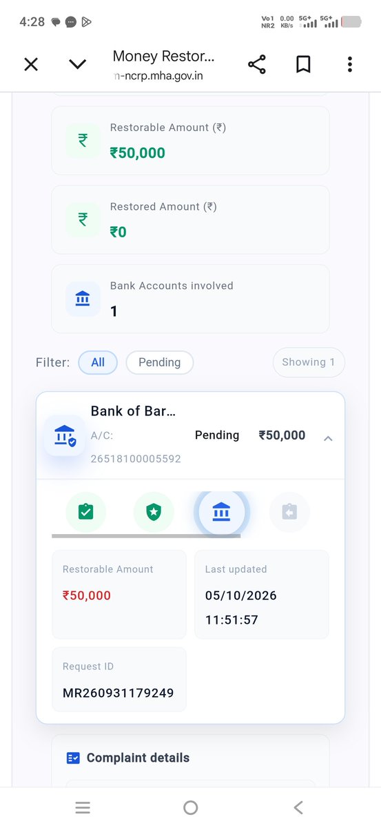 ram_ladate's tweet photo. @BankofBarodaCEO
@bankofbaroda @RBI @HMOIndia @Cyberdost @jagograhakjago @FinMinIndia Why does a common citizen have to struggle so much just to get their own hard-earned money back?
An official order u/s 106(3) BNSS has already been issued to_ https://t.co/CZ3PSpguwp