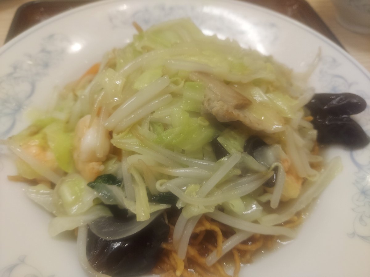 osudanuki's tweet photo. @gyouza_mansyu 『かた焼そば』ごちそうさまでした🙇／さいたま市某店 https://t.co/By3O0HgtVR
